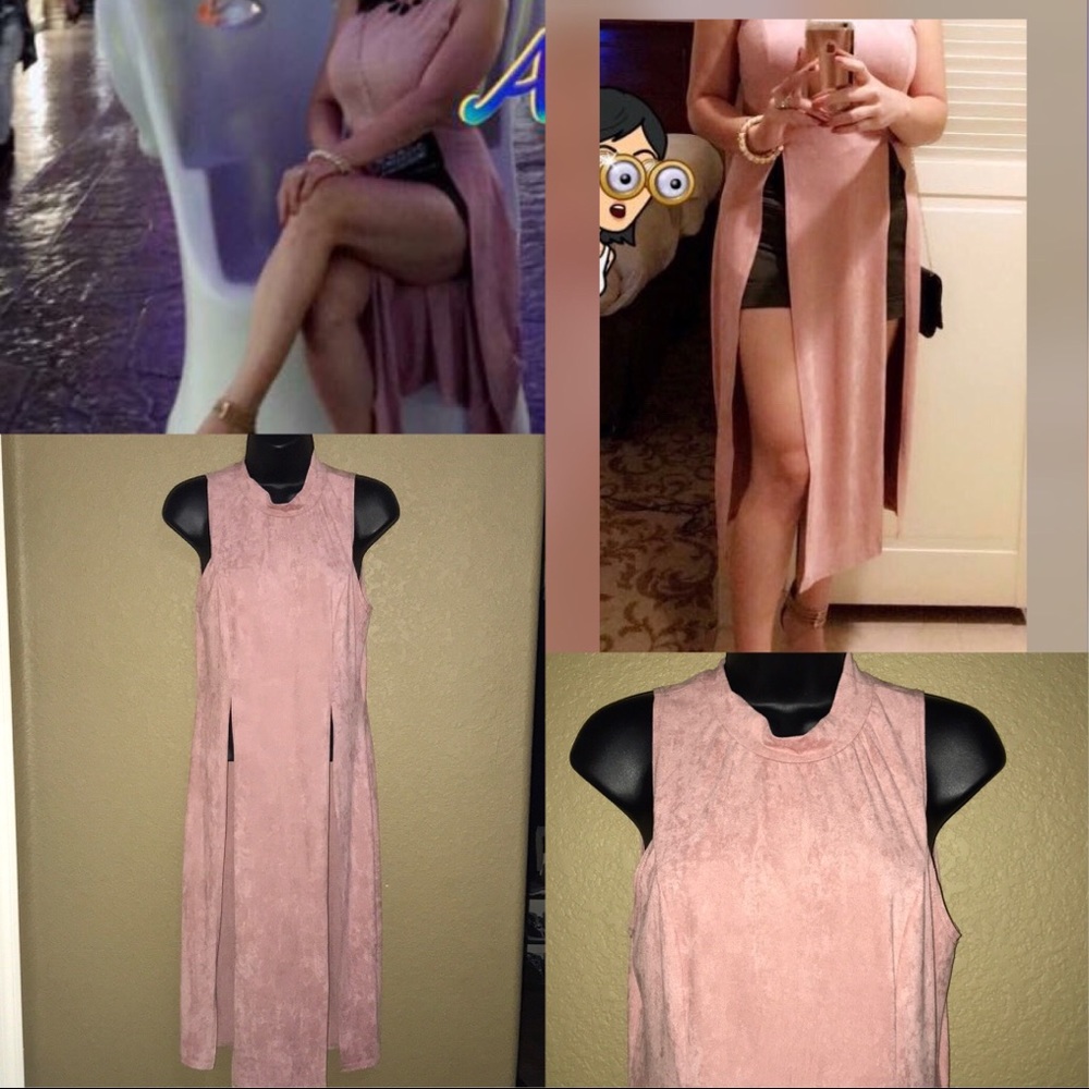 Best Cody sleeveless dress with slit